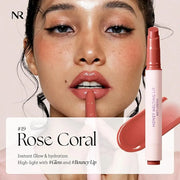 Nature Republic HONEY MELTING LIP (19 ROSE CORAL) SOFT LIP STICK, Hydrating Gloss, Moisturizing balms, Sheer tint, Shine &...