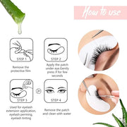 50pairs eyelash extension gel patches