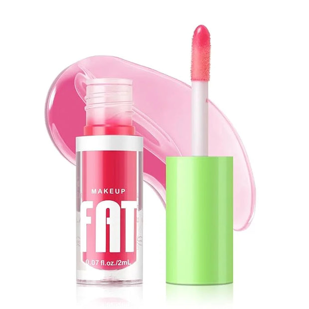 Boobeen Non-Sticky Lip Oil-8Pcs, Plumper Lip Gloss Set, Fruit Flavoured Hydrating Lip Gloss, Dry Lips Treatment for High S...