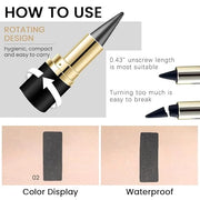 Kaely Gray Gel Eyeliner Pencil,Waterproof Smudge Proof Eye Liner Pen,Cat Eye Goth Halloween Makeup,Eye Black Face Paint Li...