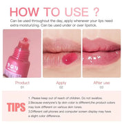 5 Colors Lip Balm Butter,Hydrating Lip Gloss Set,Plumping Lip Glow Oil,Nourishing Lip Care Repair Lip Mask with Natural In...