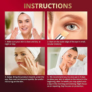 Retinol Under Eye Brightener Stick, Dark Circles Under Eye Treatment for Women with 5% Hyaluronic Acid Complex - Anti Agin...