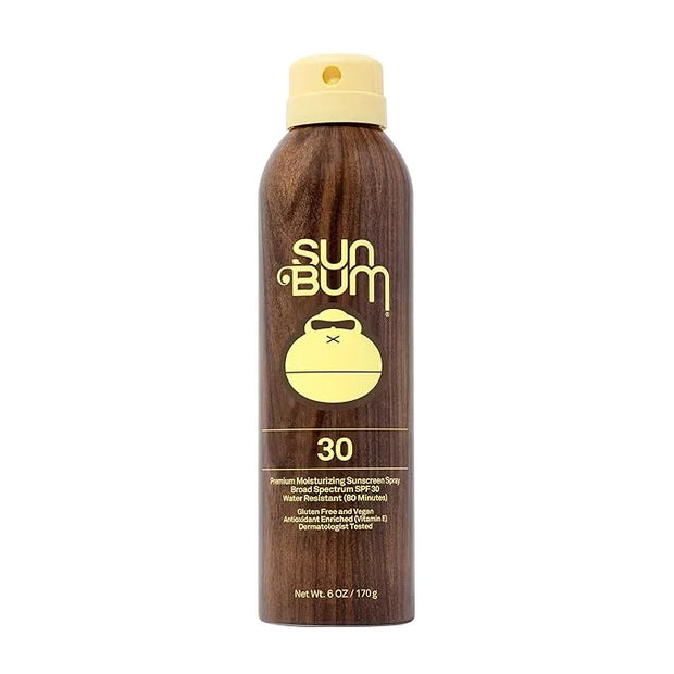 Sun Bum Original SPF 30 Sunscreen Body Spray - Broad Spectrum Moisturizing Sunscreen with Vitamin E - Hawaii 104 Act Compl...