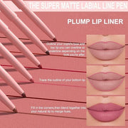 evpct Pink Matte Creamy Retractable Lip Liner Pencils for Shaping & Sculpting Lips, Lip Pencils for Women Long Lasting Wat...
