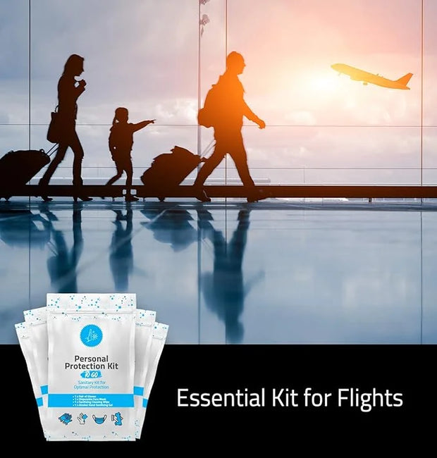 4 Item All-In-One Personal protection Kit - 10 PACK - Product Image