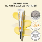 Retinol Eyebag Cream for Puffiness, Dark Circles & Fine Lines, Wrinkle, EGF Anti-Aging Under Eye Moisturizer with Niacinam...