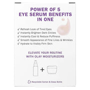 Olay Super Eye Serum - Vitamin C, Caffeine, Niacinamide, Amino Peptide, Aloe Vera - Brightens Dark Circles, Anti-Wrinkle, ...