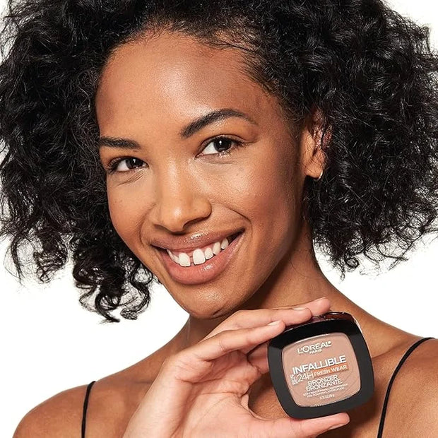 L'Oreal Paris Infallible Up to 24H Fresh Wear Soft Matte Longwear Bronzer. Waterproof, heatproof, Transfer, humidity and s...