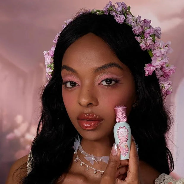Flower Knows Midsummer Fairytales Lip Gloss G09 Dream Voyager + Violet Strawberry Rococo Glitter Lip Gloss G02 Rasberry Bo...
