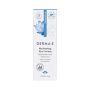 Derma E Hydrating Eye Cream, 0.5 oz | Firming and Lifting, Hyaluronic Acid Treatment, Under Eye and Upper Eyelid Cream, Re...