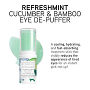 Physicians Formula RefreshMint Cucumber & Bamboo Eye De-Puffer Stick | Under Eye Cream for Dark Circles and Puffiness | De...