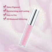 Metallic Lipsticks for Women, Glossy Lipstick Long Lasting Glossy