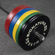 Signature Fitness 2" Olympic Bumper Plate Weight Plates 25LB Single, - Product Image