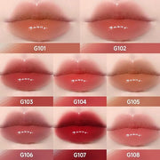 Hydrating Lip Gloss Serum, Moisturizing, Plunping, Shiny Lip Glow, Tinted Lip Care with Vitamin E, Crithmum Maritimum Esse...