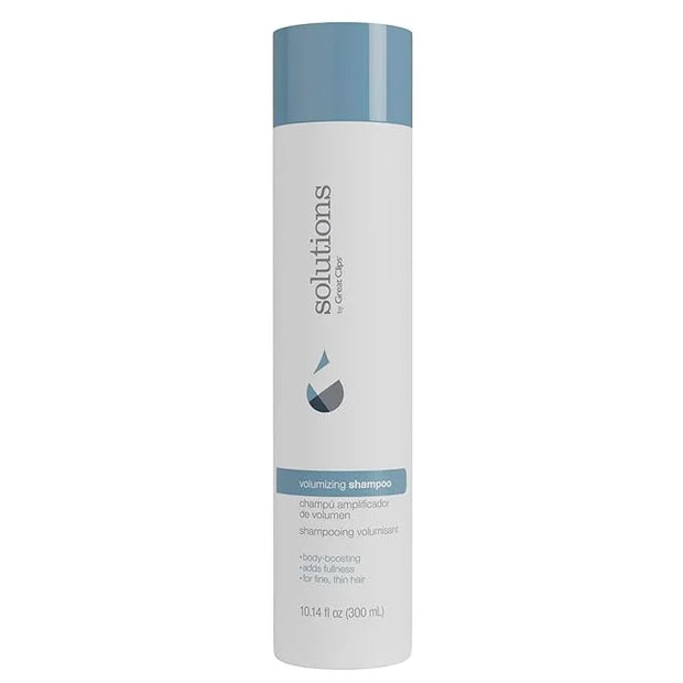GREAT CLIPS Solutions Volumizing Shampoo, 10oz | Adds Volume, Thickness, & Bounce | For Fine, Thin, & Oily Hair | Every Da...