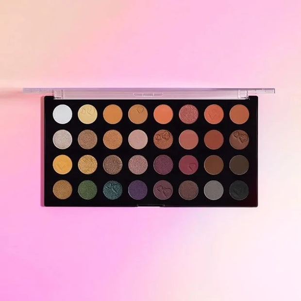wet n wild Artistry Eyeshadow Makeup 32 Pan Palette, Highly-Pigmented Matte, Shimmer, Metallic Finishes, Long Lasting Buil...