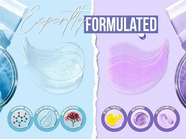 ULTIMATE HYDROGEL EYE MASK 28 Pairs Under Eye Patches, Rejuvenate Eye Area Reduce Dark Circles Puffiness, Tiredness Bags, ...