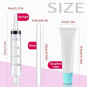 AMORIX 50PCS Lip Gloss Tubes 15ml Blue Lip Gloss Containers Empty Lip Balm Tubes Refillable Cosmetic Squeeze Lipgloss Tube...
