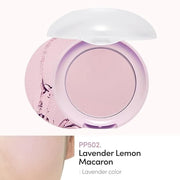 ETUDE Lovely Cookie Blusher - Lavender Lemon Macaron 4g | Glowing & Natural Powder Blush with Long-Lasting Sebum Control |...