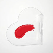 3Pcs Clear Handheld Acrylic Palette Heart Shaped Acrylic