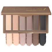 6 Colors Mini Naked Eyeshadow Makeup Palette Neutral Nude Smoky Eye Shadow Taupe & Brown Matte Make Up Pallet with Mirror ...