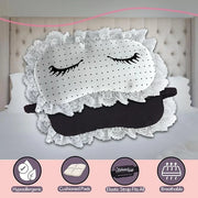 CELESTIAL SILK 100% Silk Sleep Mask for Women with Silk Covered Elastic Strap, Eye Mask for Sleeping (One Size, Charming L...