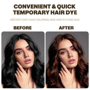 Temporary hair color Brown, Hair