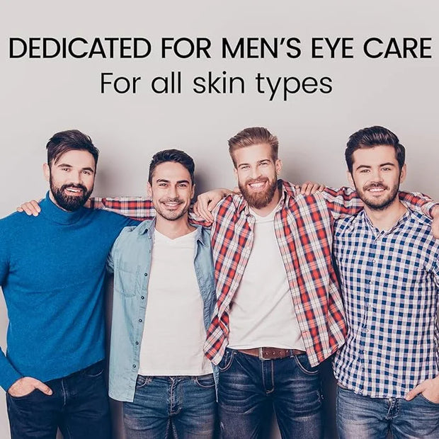 Men’s under Eye cream: all-in-1 Eye Bags, Dark Circles, and Puffiness reduce- Men’s eye care for hydrate, firm & repair - ...