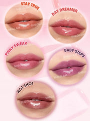 SHEGLAM Jelly Wow Tinted Lip Oil Plumping Lip Gloss Natural -Day Dreamer - Product Image