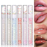 Petansy Shimmery Glitter Lip Gloss 6 Colors Liquid Lipstick Set Plumping Lip Oil | Syrupy gloss | Long Lasting | Moisturiz...