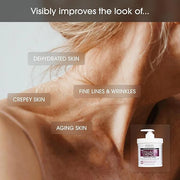 Advanced Clinicals Collagen Peptides Body Lotion & Face Moisturizer | Peptide Infused Collagen Lotion For Women & Men Help...