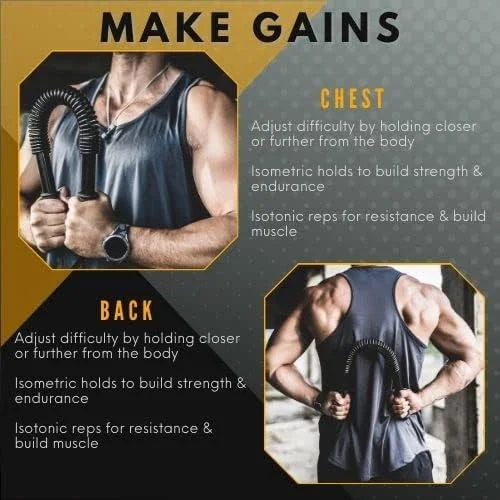 Power Twister Flex Bar – Complete Upper Body - Product Image