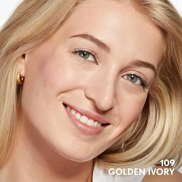 COVERGIRL Clean Invisible Foundation Makeup, Dewy & Glowy Natural Finish, Buildable Coverage, Skin-Like Smooth Look, Vegan...