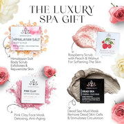 Luxury Spa Gift Set for Women - 9 Piece Self Care Package with Full Size Products, Plant-Based Superfoods, Minerals & Vita...