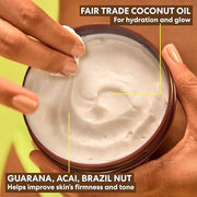 Palmer's Coconut Oil Formula Brazilian Coco Cream with Vitamin E, 8.8 Fl Oz, Whipped Bum, Bust & Body Cream, Helps with Sk...