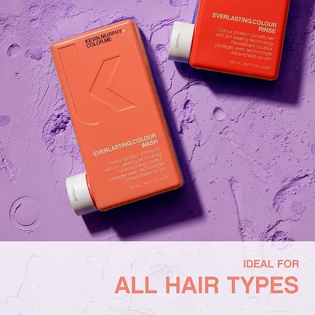 KEVIN.MURPHY EVERLASTING.COLOUR WASH - Hair Colour Shampoo - Colour Protect Hair Care - pH Balanced Shampoo - Sulphate Fre...