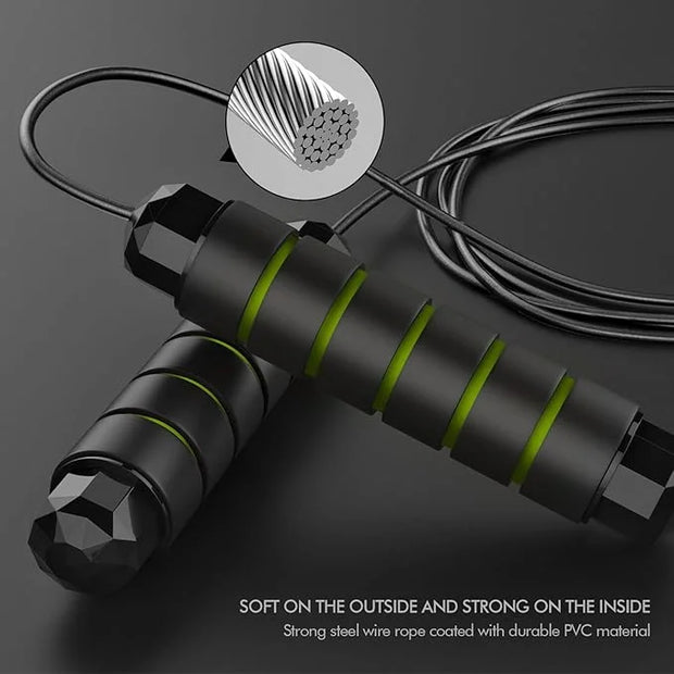 Jump Rope, Tangle-Free Rapid Speed Jumping Rope Cable - Product Image