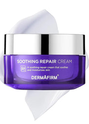 Dermafirm Soothing Repair Hydrating Face Cream R4 | Daily Face Moisturizer Facial Lotion with Eucalyptus, Peptide and Coll...