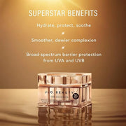 JLO Beauty That Big Screen Broad Spectrum SPF 30 Face Moisturizer, Hydrates, Protects, Luminizes, Lightweight Hyaluronic A...