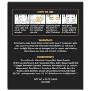 Stylia Under Eye Patches for Dark Circles and Puffy Eyes (30 Pairs) - 24k Gold Under Eye Mask with Vitamin C, Hyaluronic A...