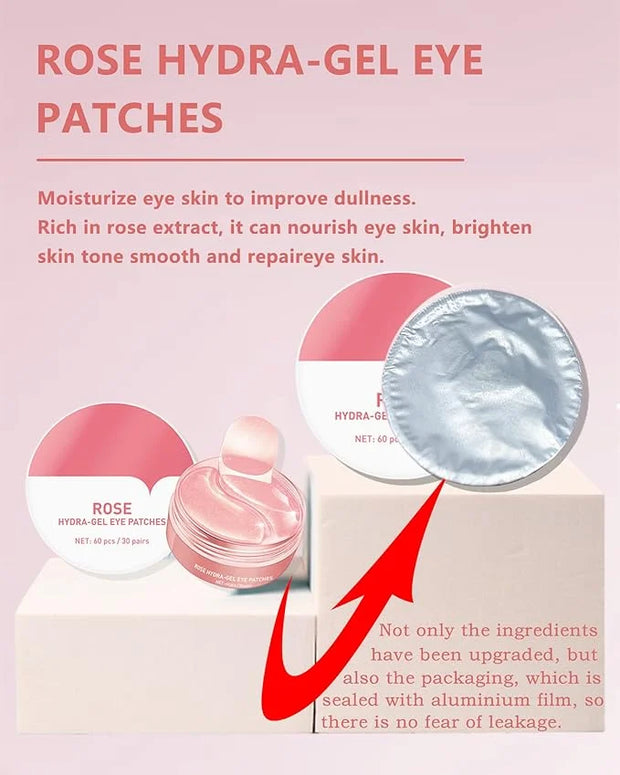 Under Eye Patches (60Pcs) - Update Eye Mask Rose Extract, Eye Treatment Mask, Under Eye Bag Treatment, Eye Mask for Puffy ...