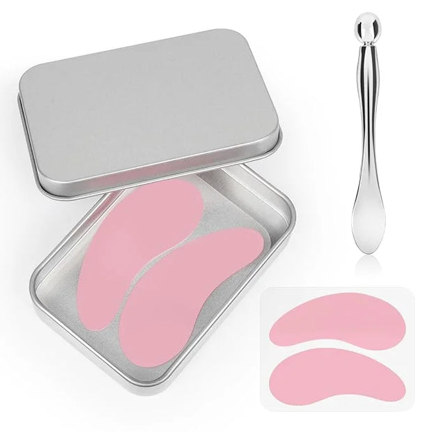 2 Pairs Under Eye Patches Silicone - Reusable Eye Patches, Eye Wrinkle Patches, Under Eye Mask, Plump Fine Lines & Wrinkle...