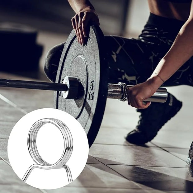 2pcs Barbell Clamps 2in Versatile - Product Image