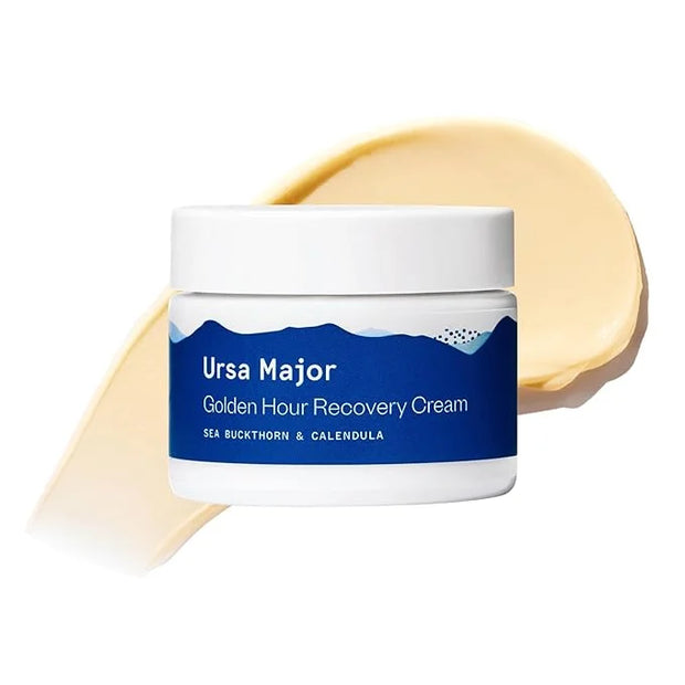 Ursa Major Golden Hour Face Moisturizer | Vegan Recovery Cream for Daily Facial Moisturizing | Repair & Hydrate | Natural ...