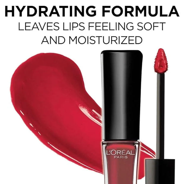 L'Oreal Paris Makeup Infallible 8 Hour Lip Gloss, Comfortable & Hydrating Formula, Posy, 0.5 fl.oz. - Product Image
