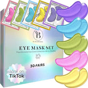 Variety Under Eye Patches (30 Pairs) Under Eye Patches for Dark Circles, Under Eye Patches for Puffy Eyes and Dark Circles...