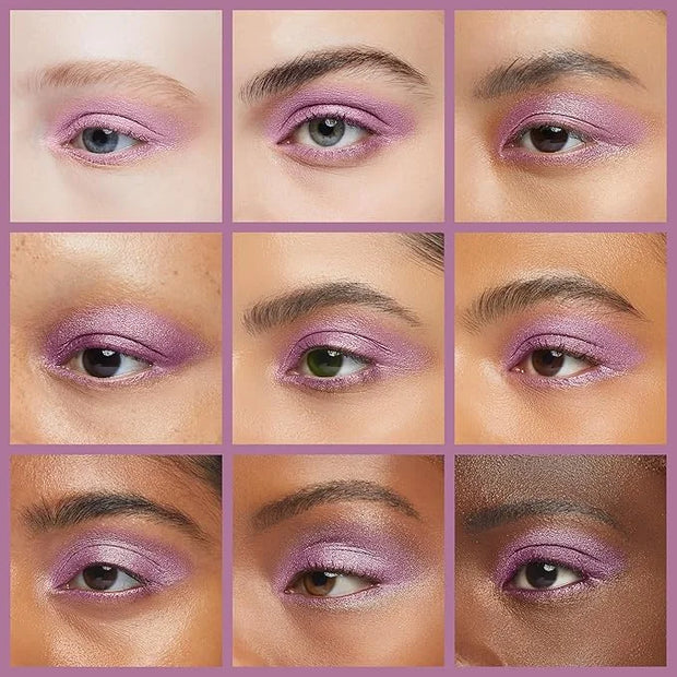 Purple Pink Opalescence Shimmering Mauve Opaque Pressed Powder Single Eyeshadow; Talc, Paraben & Cruelty Free - Product Image