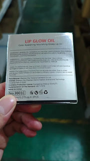 Glossy Lip Gloss Oil, 3 Pack No-Sticky Tinted Lip Oil Plumping Gloss for Dry Lip and Lip Care, Lip Clear Lipgloss Gift for...