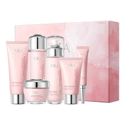 RadiantRise Cherry Blossom Moisturizing 6-Piece Skincare Set – Hydrating Facial Routine with Botanical Extracts, Giftable ...