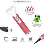 Electric Razor for Women,5 in 1 Womens Shaver Electric Bikini Trimmer Pubic Hair Removal Wet & Dry Painless Shaver for Leg...